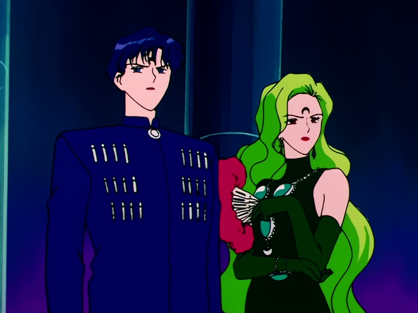 Sailor Moon Ep 84: Wiseman's Evil Hand! Chibi-Usa Disappears @ 00:10:57