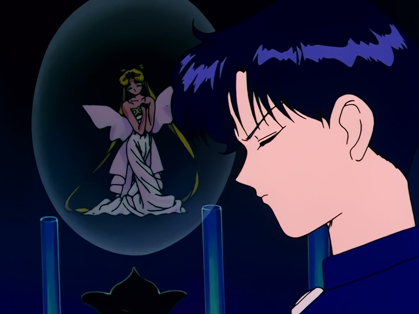Sailor Moon Ep 84: Wiseman's Evil Hand! Chibi-Usa Disappears @ 00:11:45