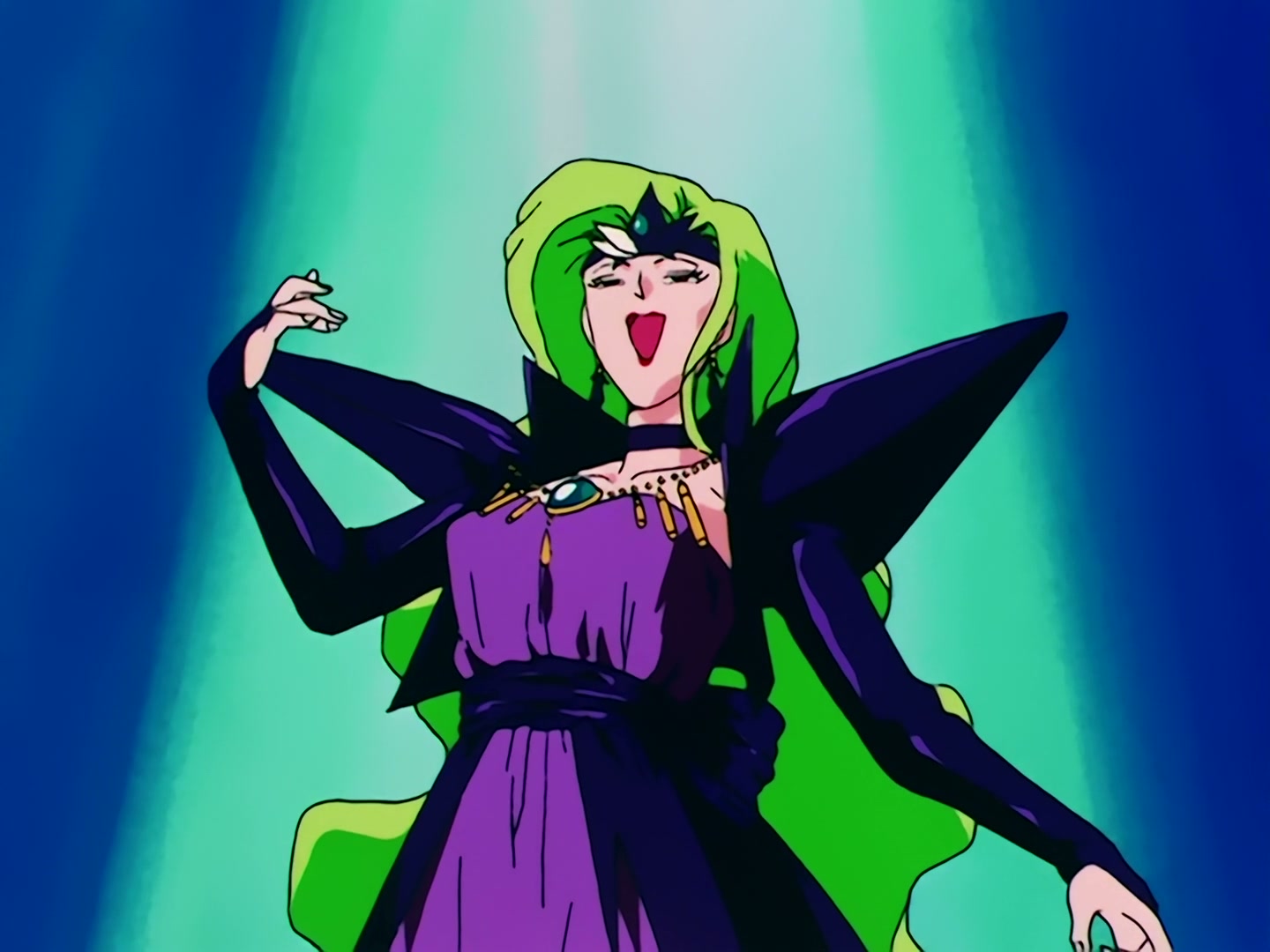 Sailor Moon Ep 84: Wiseman's Evil Hand! Chibi-Usa Disappears @ 00:14:47