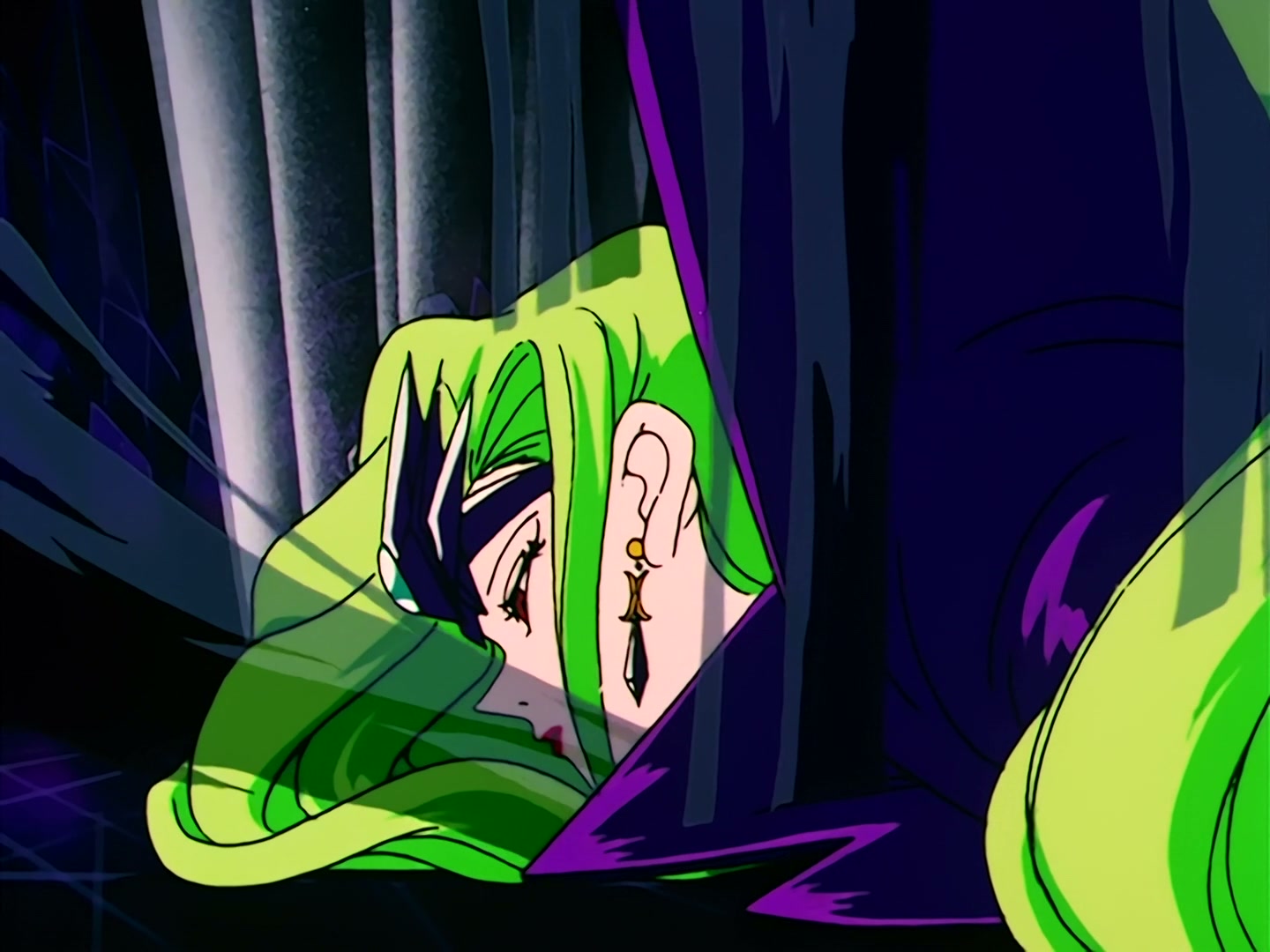 Sailor Moon Ep 84: Wiseman's Evil Hand! Chibi-Usa Disappears @ 00:15:17