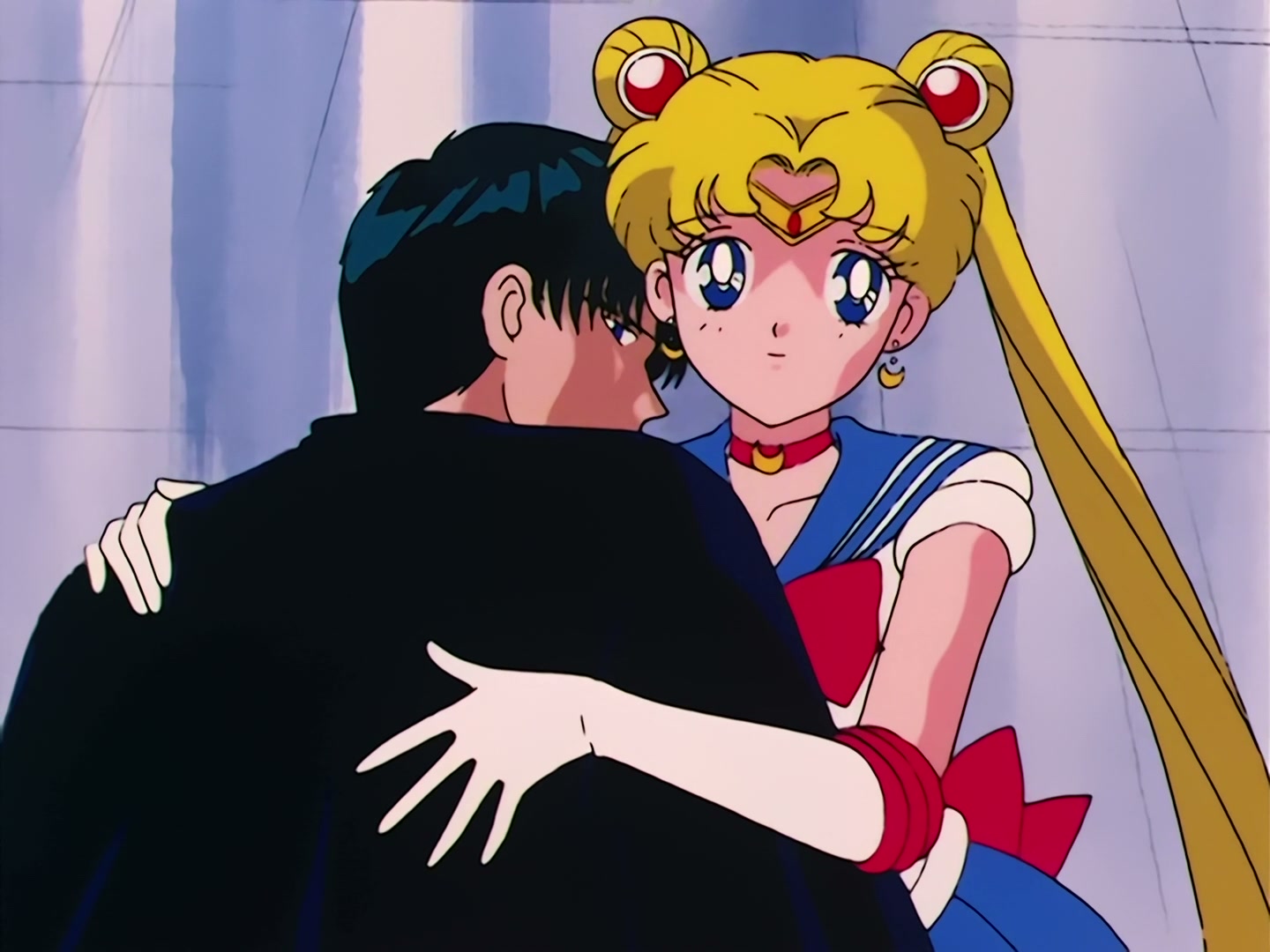 Sailor Moon Ep 88: The Final Battle Between Light and Dark! Pledge of Love to the Future @ 00:05:28