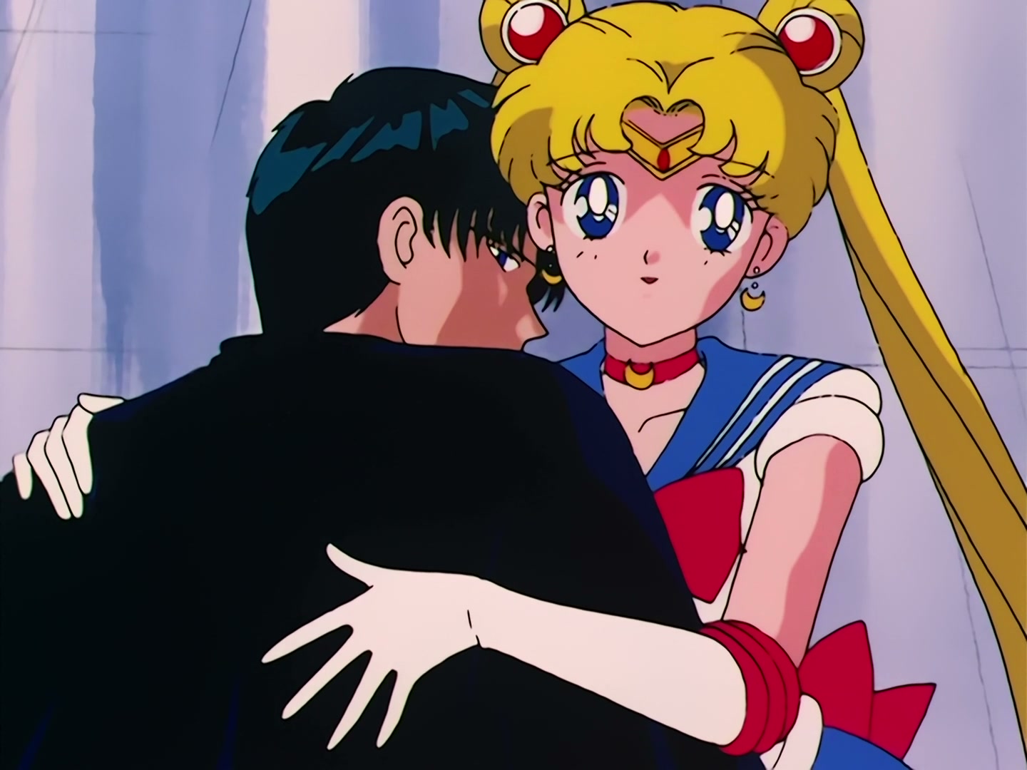 Sailor Moon Ep 88: The Final Battle Between Light and Dark! Pledge of Love to the Future @ 00:05:32
