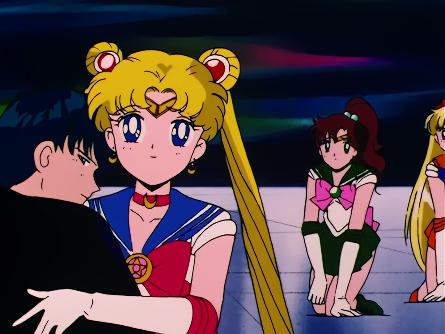 Sailor Moon Ep 88: The Final Battle Between Light and Dark! Pledge of Love to the Future @ 00:05:41