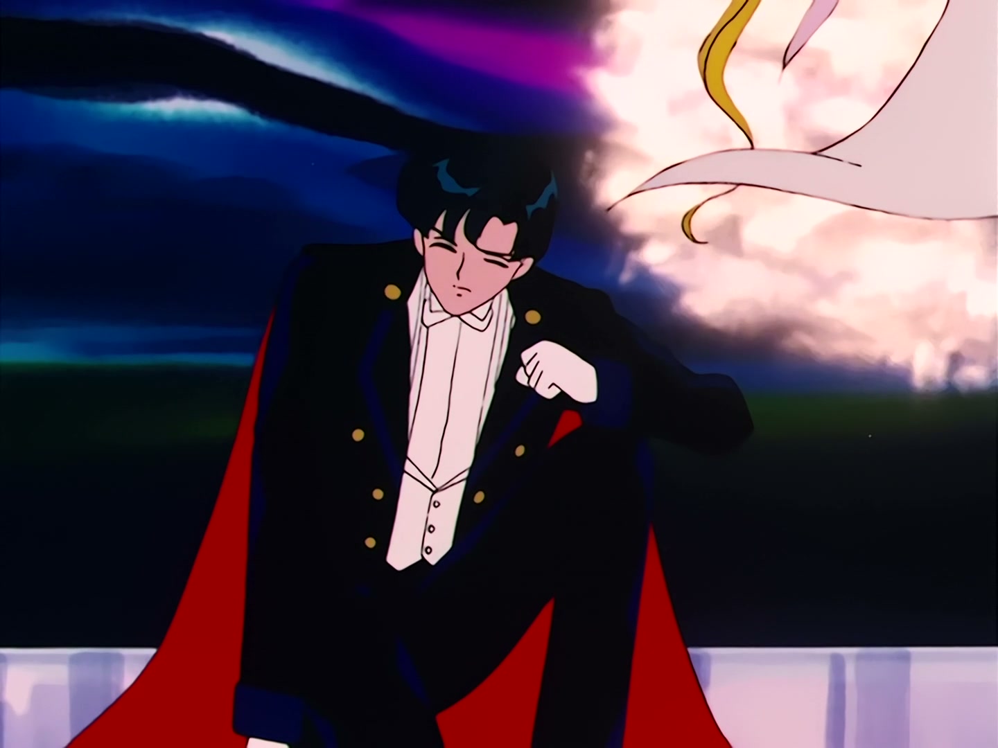 Sailor Moon Ep 88: The Final Battle Between Light and Dark! Pledge of Love to the Future @ 00:07:46