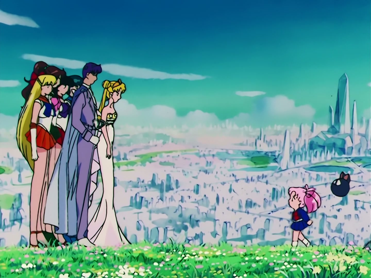 Sailor Moon Ep 88: The Final Battle Between Light and Dark! Pledge of Love to the Future @ 00:21:47