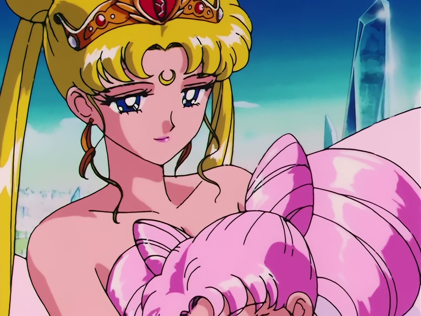 Sailor Moon Ep 88: The Final Battle Between Light and Dark! Pledge of Love to the Future @ 00:21:51