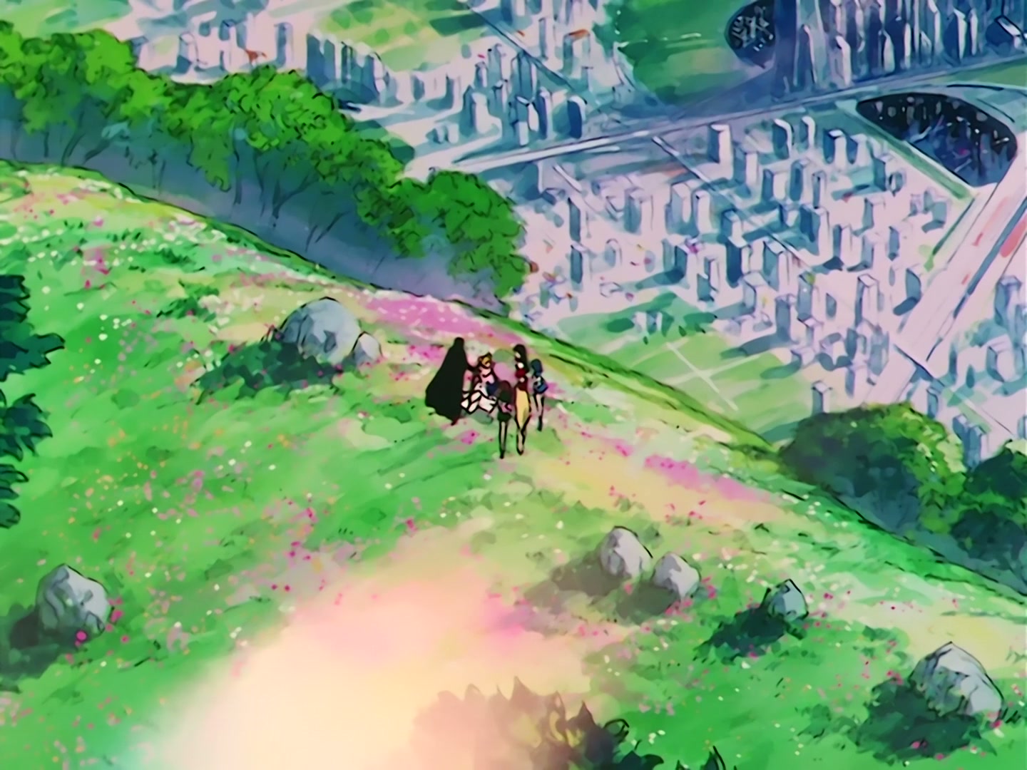 Sailor Moon Ep 88: The Final Battle Between Light and Dark! Pledge of Love to the Future @ 00:22:00