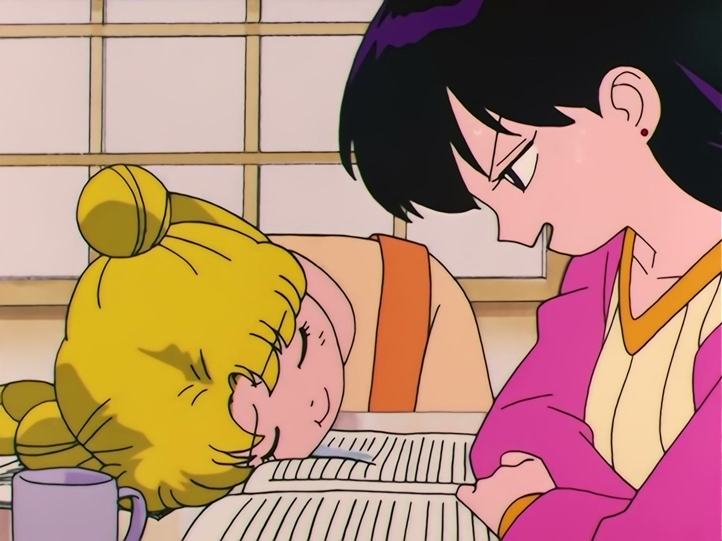 Sailor Moon Ep 90: Premonition of World's End? The Appearance of Mysterious New Guardians @ 00:03:05
