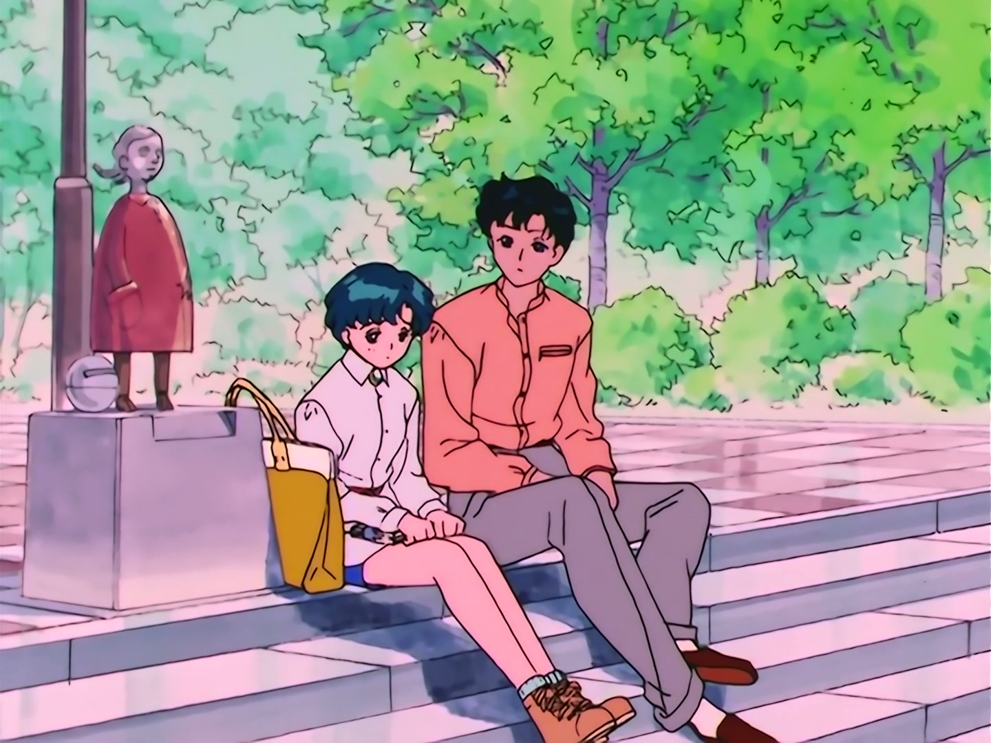 Sailor Moon Ep 97: The Labyrinth of Water! Ami Targeted @ 00:04:01
