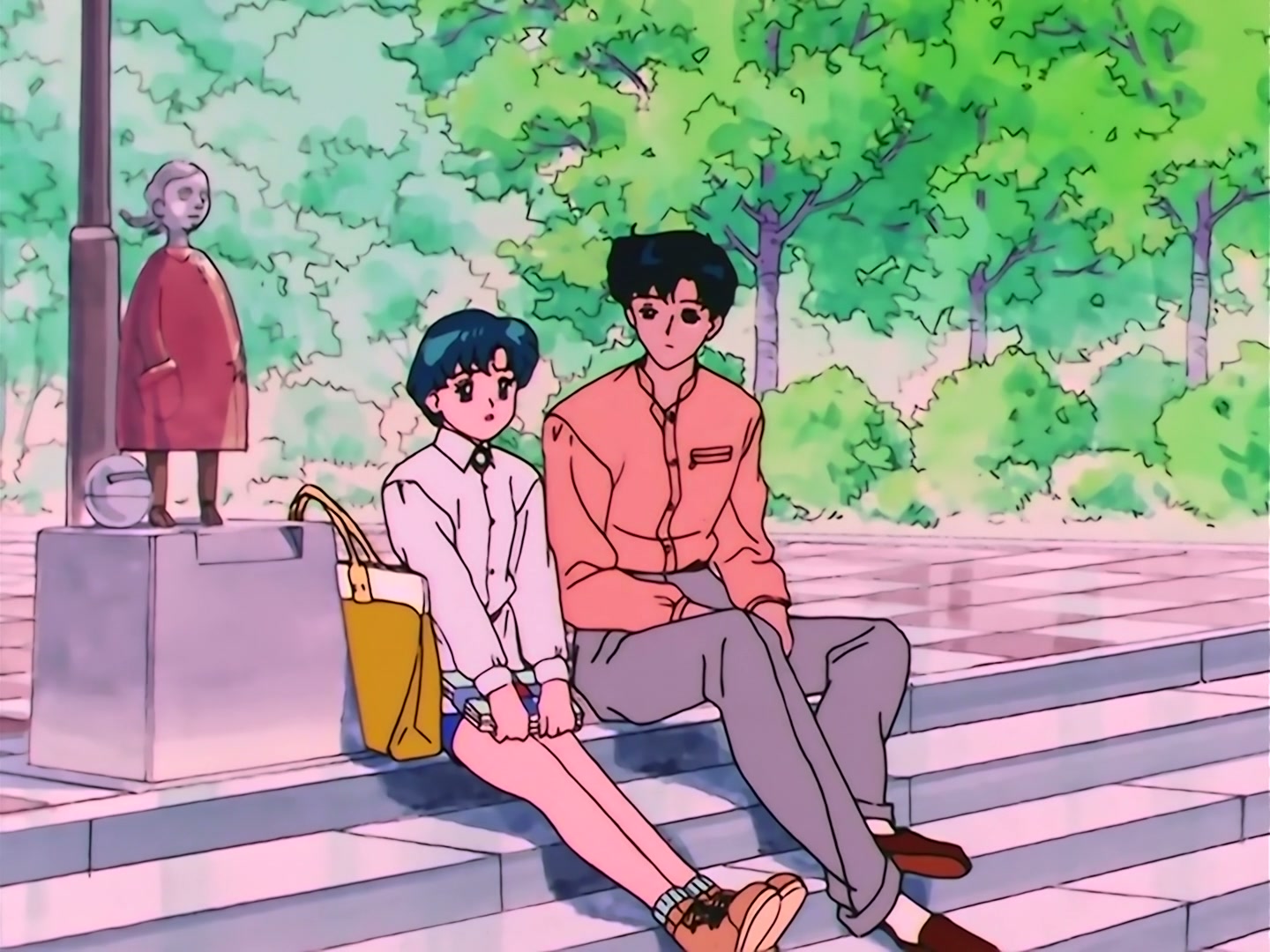 Sailor Moon Ep 97: The Labyrinth of Water! Ami Targeted @ 00:04:18