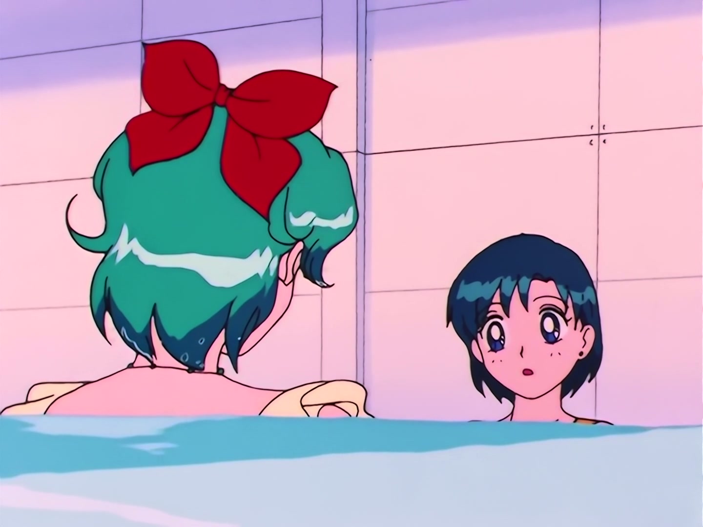 Sailor Moon Ep 97: The Labyrinth of Water! Ami Targeted @ 00:07:12