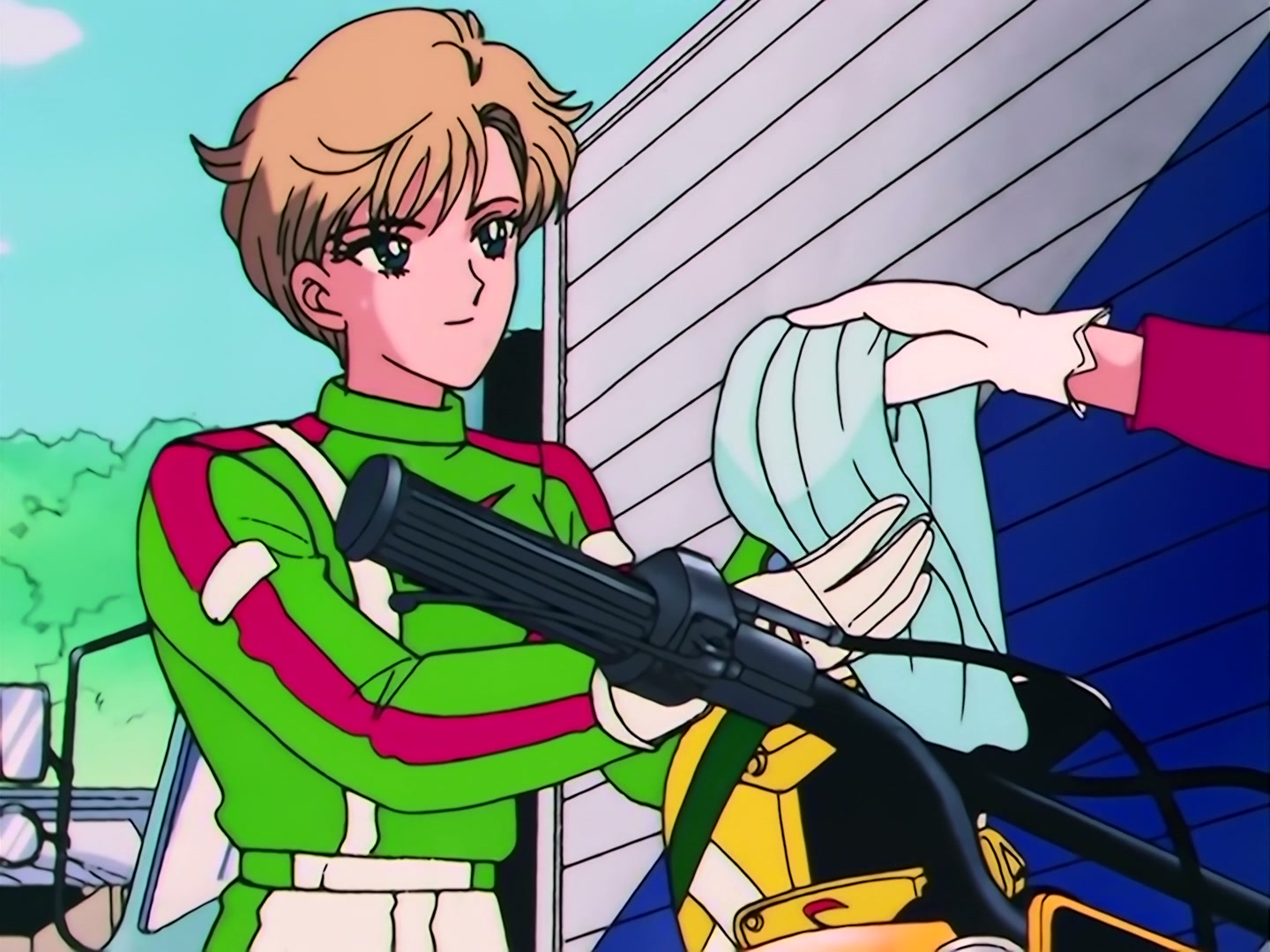 Sailor Moon Ep 98: To Save Our Friends: Moon and Uranus Join Forces @ 00:03:52