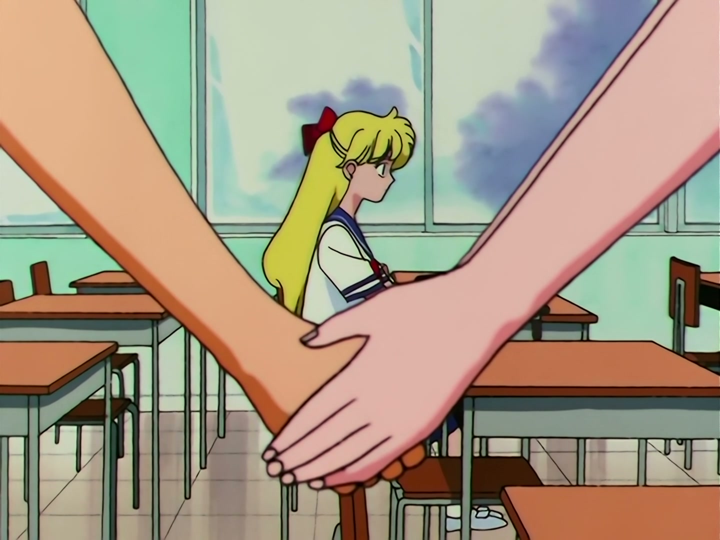 Sailor Moon Ep 100: I Want to Quit Being a Sailor Guardian: Minako's Dilemma @ 00:02:13