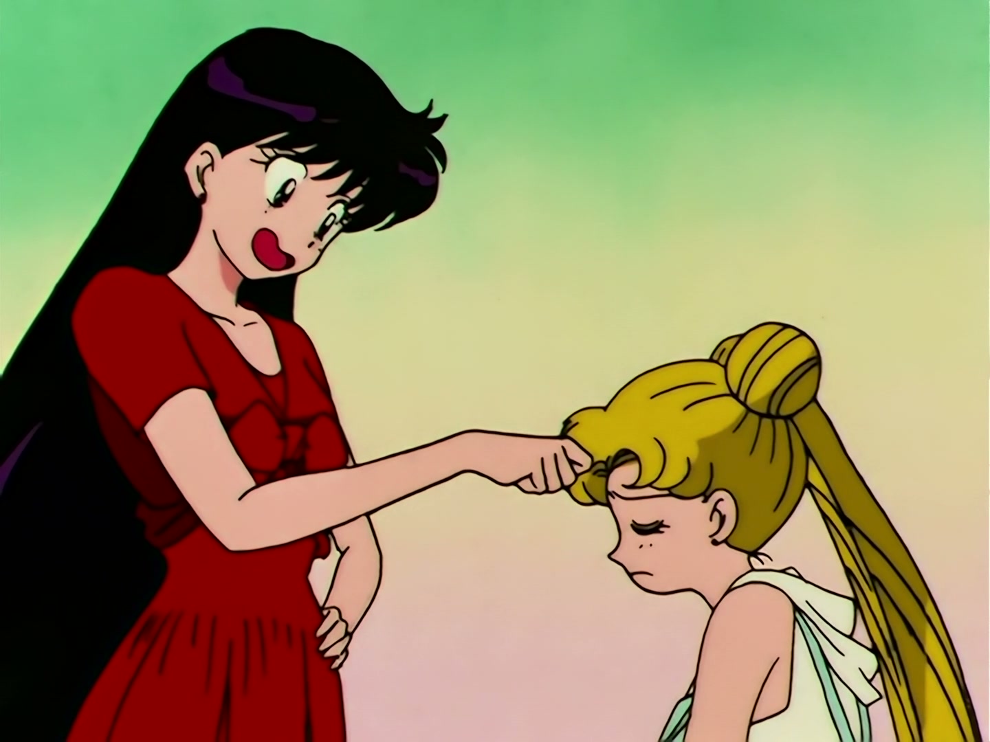 Sailor Moon Ep 107: Art is an Explosion of Love! Chibiusa's First Love @ 00:03:31