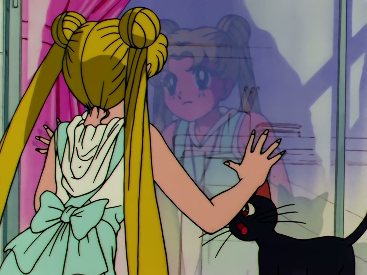 Sailor Moon Ep 107: Art is an Explosion of Love! Chibiusa's First Love @ 00:06:37