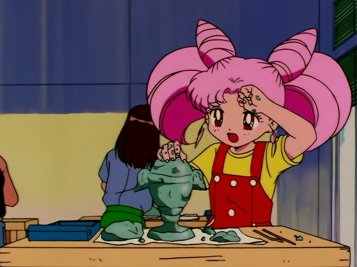 Sailor Moon Ep 107: Art is an Explosion of Love! Chibiusa's First Love @ 00:06:46