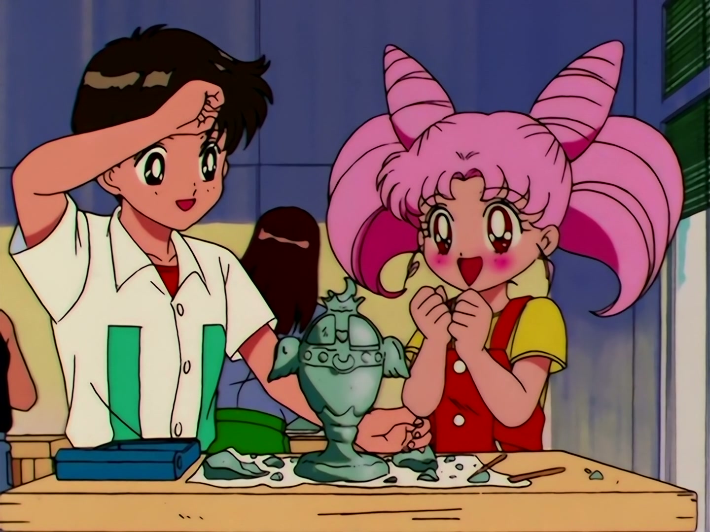 Sailor Moon Ep 107: Art is an Explosion of Love! Chibiusa's First Love @ 00:07:16