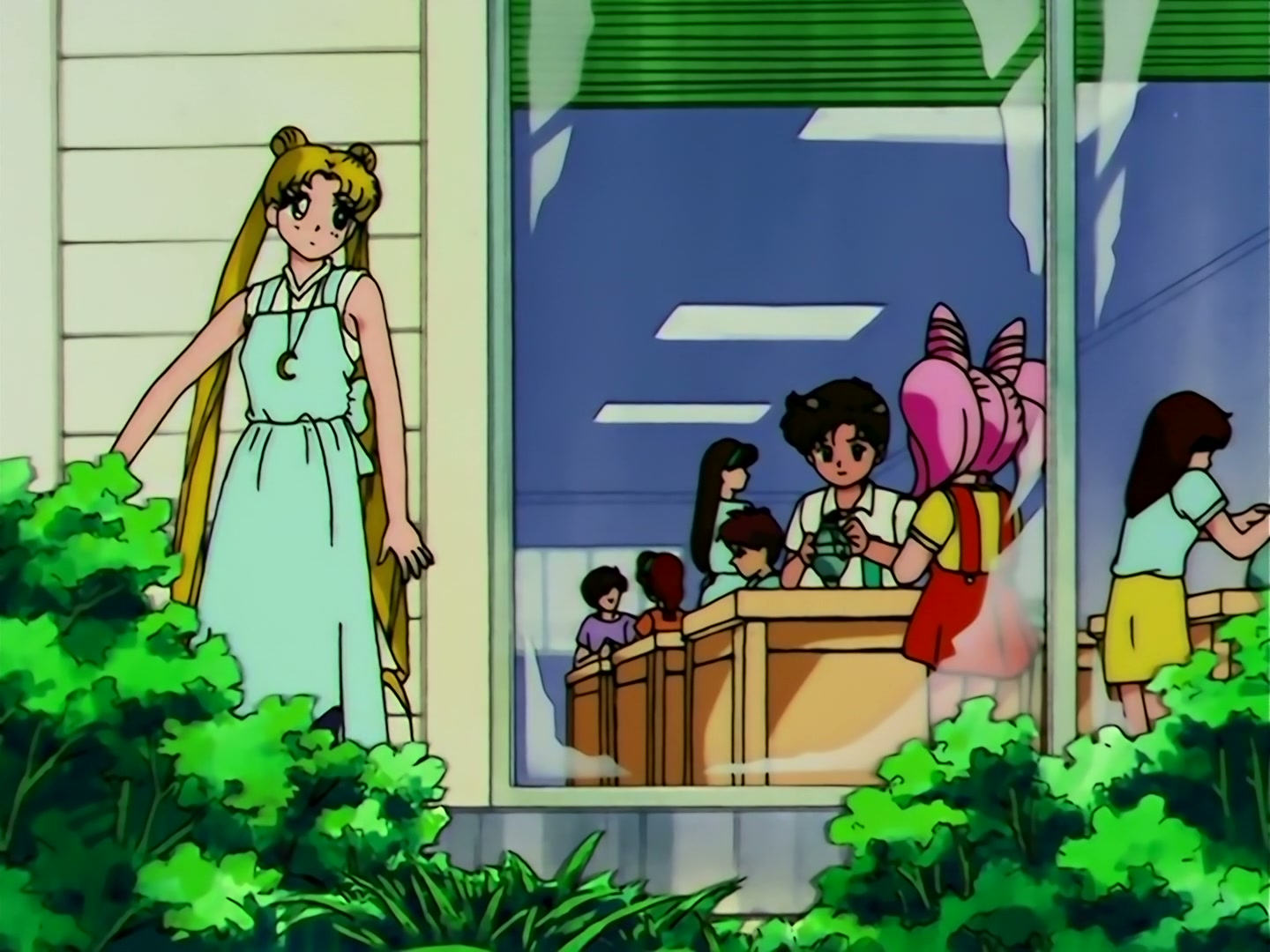 Sailor Moon Ep 107: Art is an Explosion of Love! Chibiusa's First Love @ 00:07:25