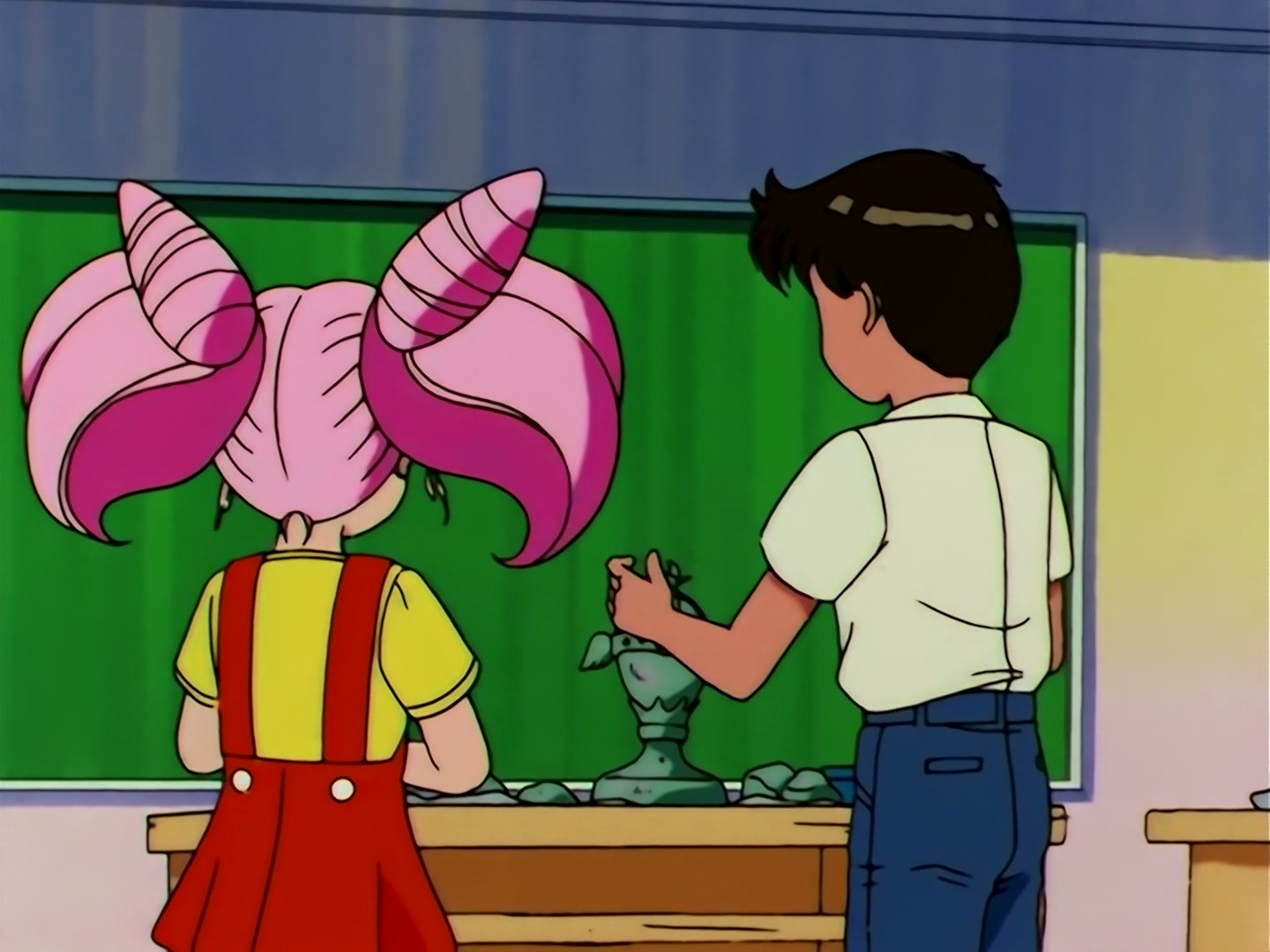 Sailor Moon Ep 107: Art is an Explosion of Love! Chibiusa's First Love @ 00:07:33