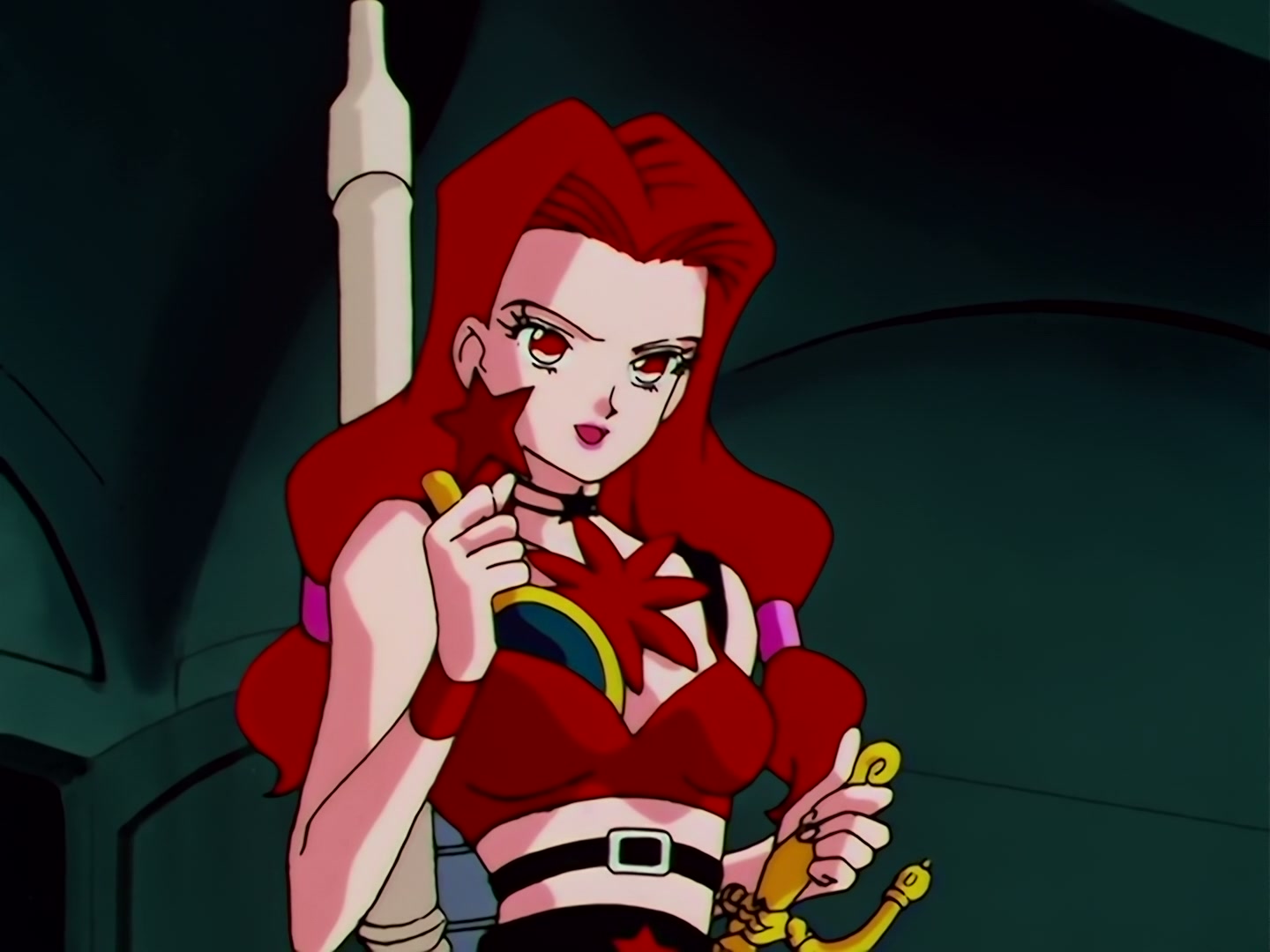 Sailor Moon Ep 111: The Holy Grail's Mystical Power! Moon's Double Transformation @ 00:04:05