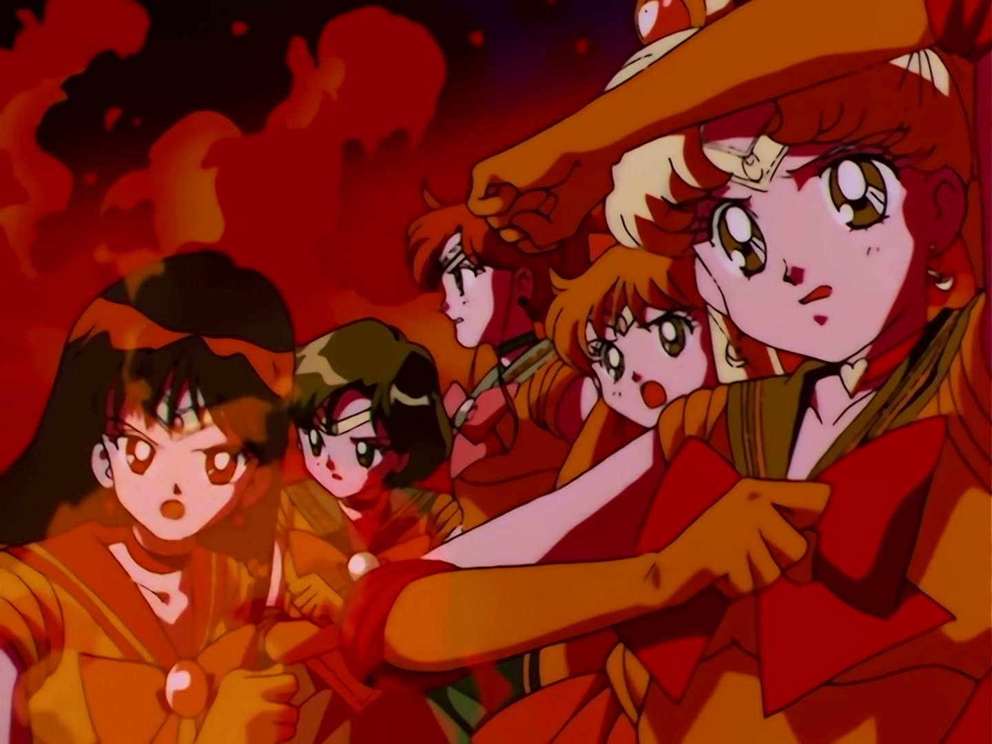 Sailor Moon Ep 111: The Holy Grail's Mystical Power! Moon's Double Transformation @ 00:06:20