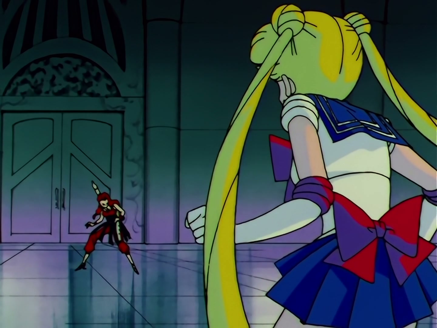 Sailor Moon Ep 111: The Holy Grail's Mystical Power! Moon's Double Transformation @ 00:09:22