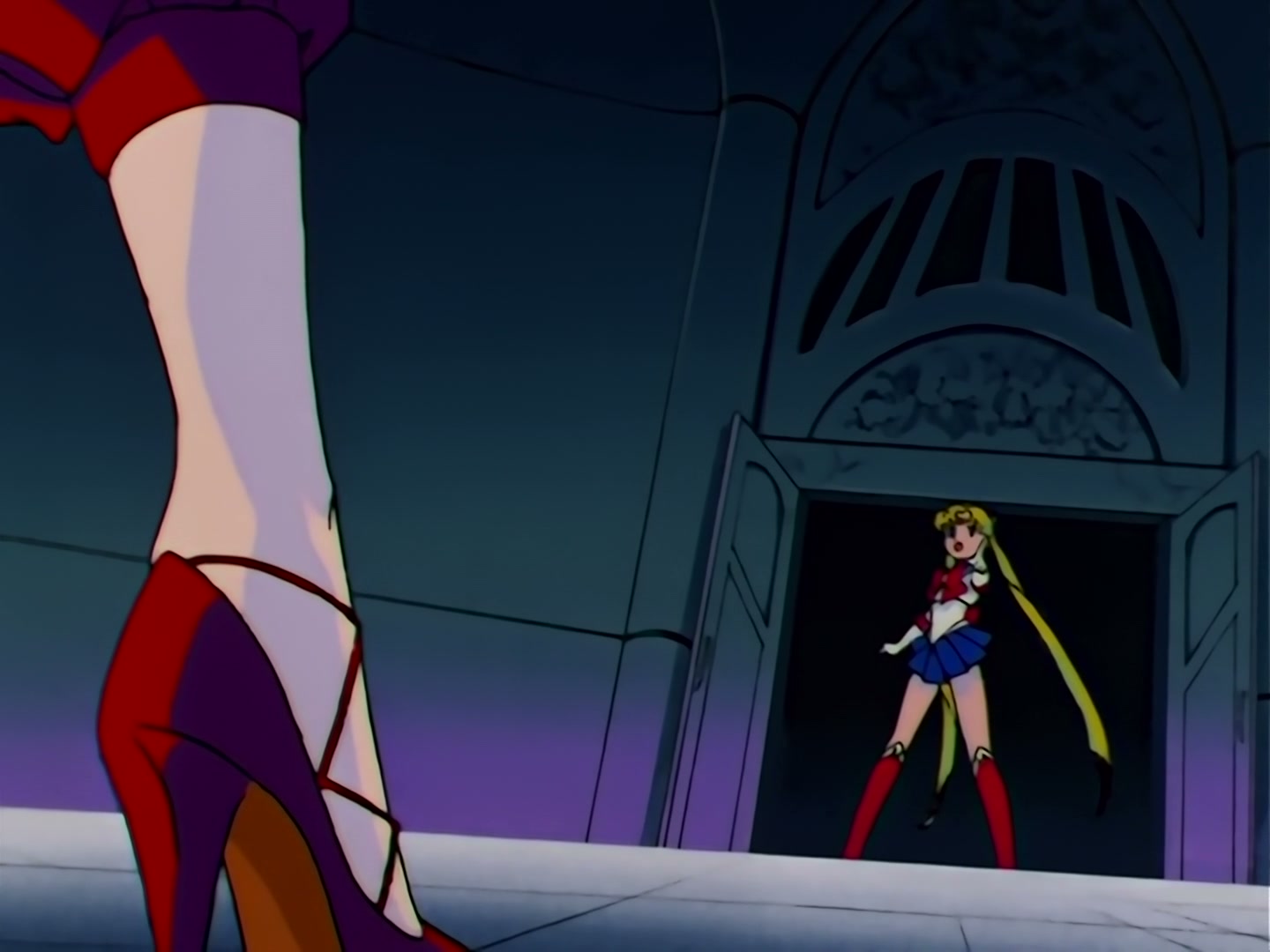 Sailor Moon Ep 111: The Holy Grail's Mystical Power! Moon's Double Transformation @ 00:09:26