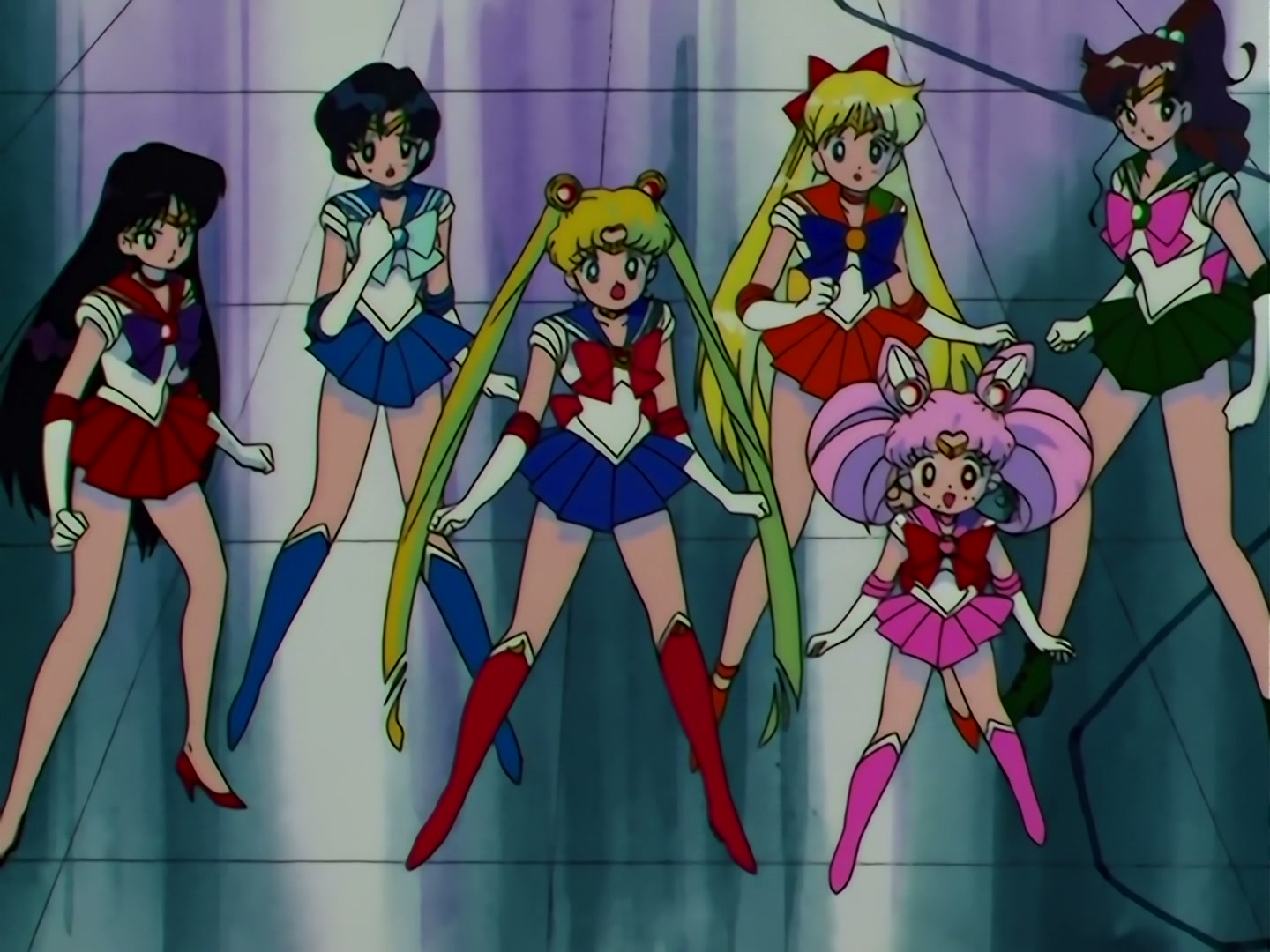 Sailor Moon Ep 111: The Holy Grail's Mystical Power! Moon's Double Transformation @ 00:13:29