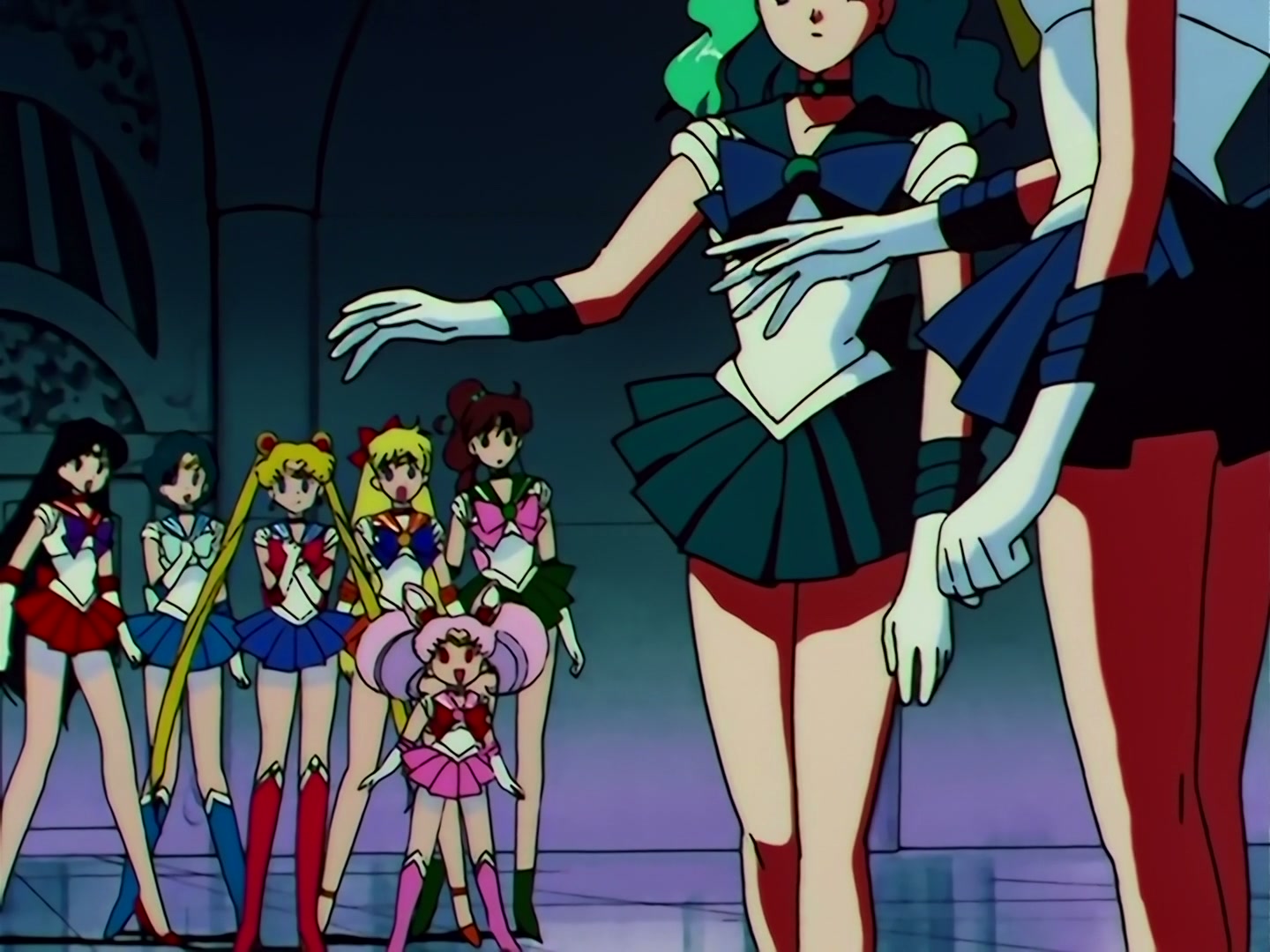 Sailor Moon Ep 111: The Holy Grail's Mystical Power! Moon's Double Transformation @ 00:15:13