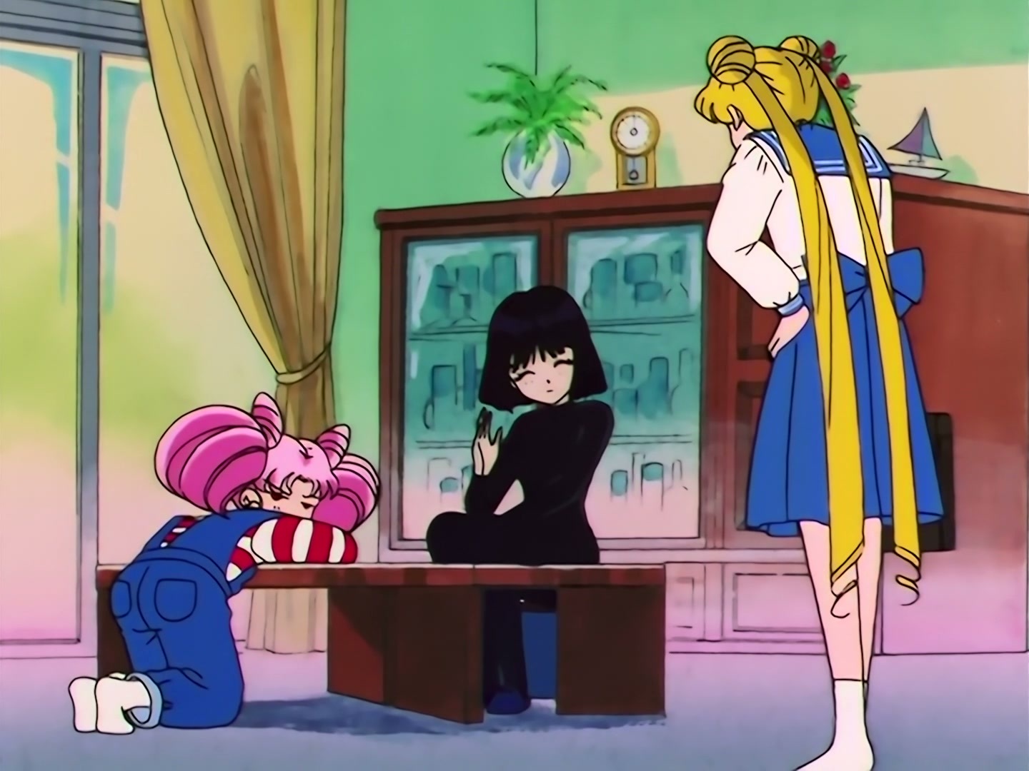 Sailor Moon Ep 117: Higher and Stronger: A Cheer from Usagi @ 00:08:47