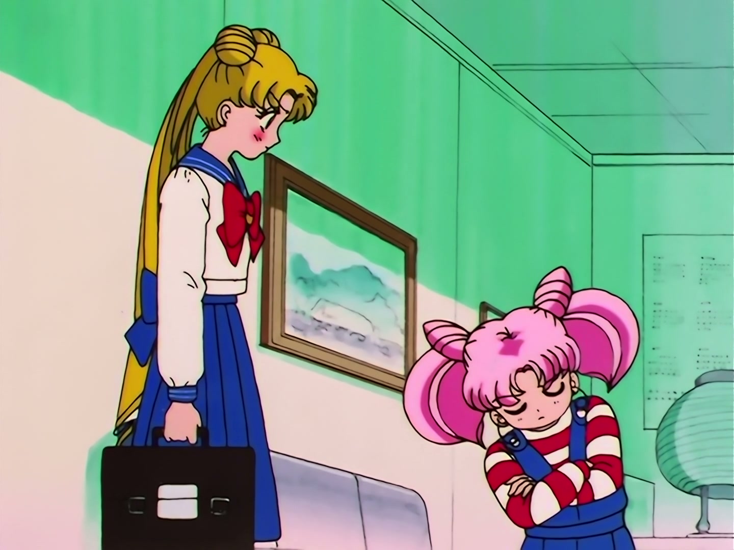 Sailor Moon Ep 117: Higher and Stronger: A Cheer from Usagi @ 00:08:56