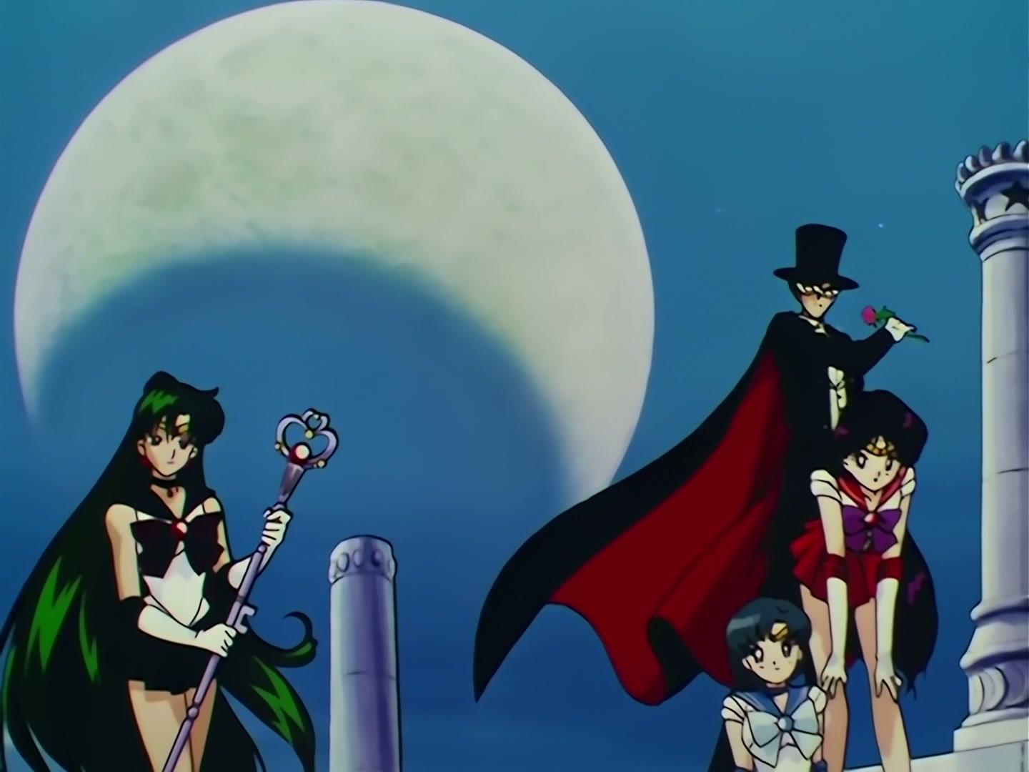 Sailor Moon Ep 120: The Amazon Trio's Stormy Love! Minako's Two-Timing Plan @ 00:01:47