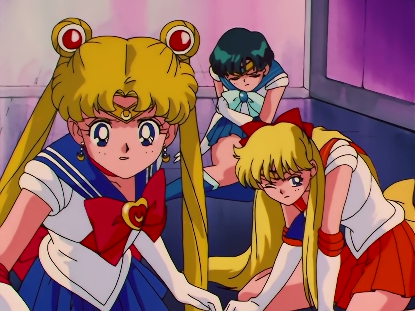 Sailor Moon Ep 120: The Amazon Trio's Stormy Love! Minako's Two-Timing Plan @ 00:18:23