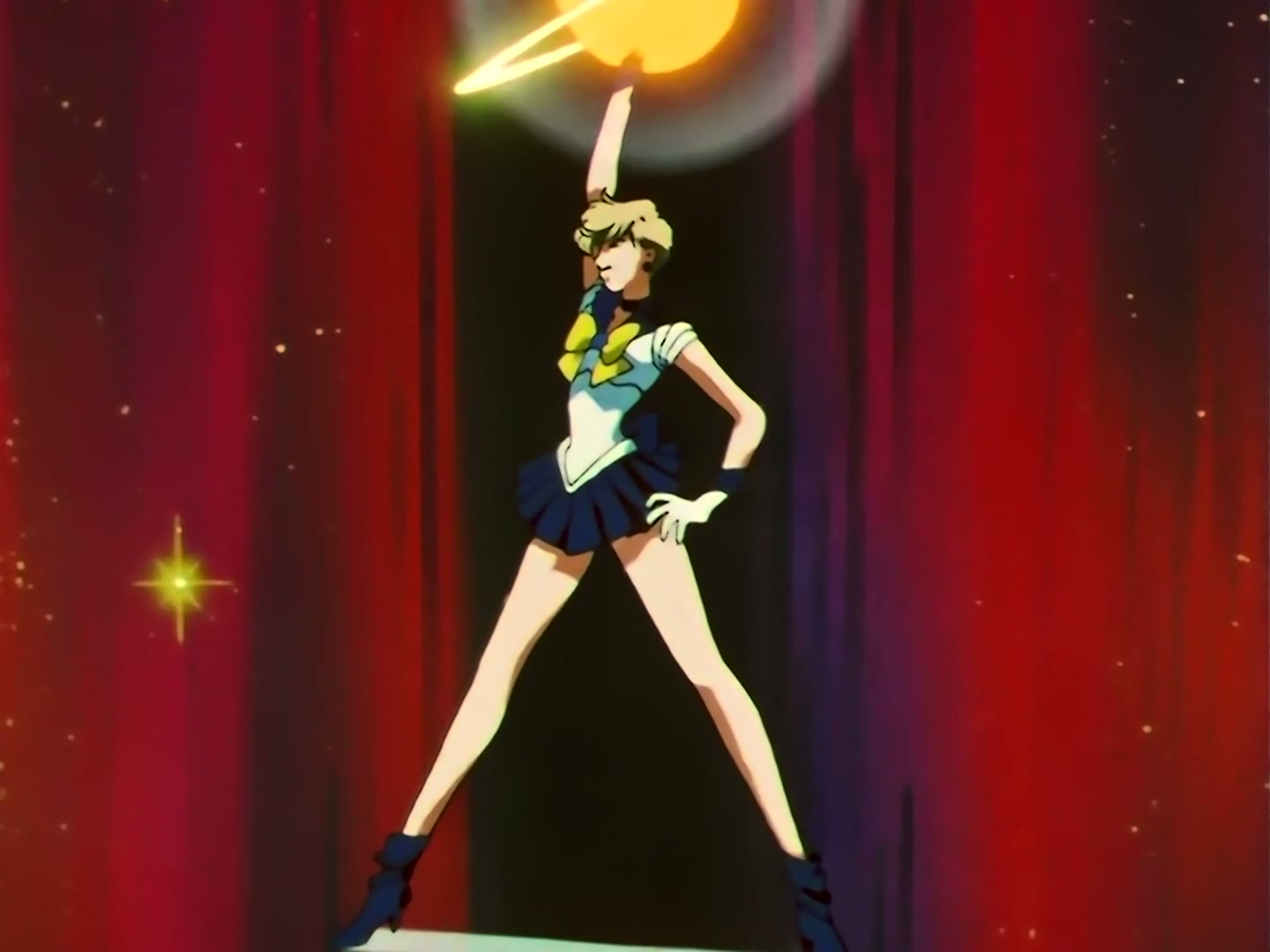 Sailor Moon Ep 125: The Shining Shooting Star: Saturn and the Messiah @ 00:03:09