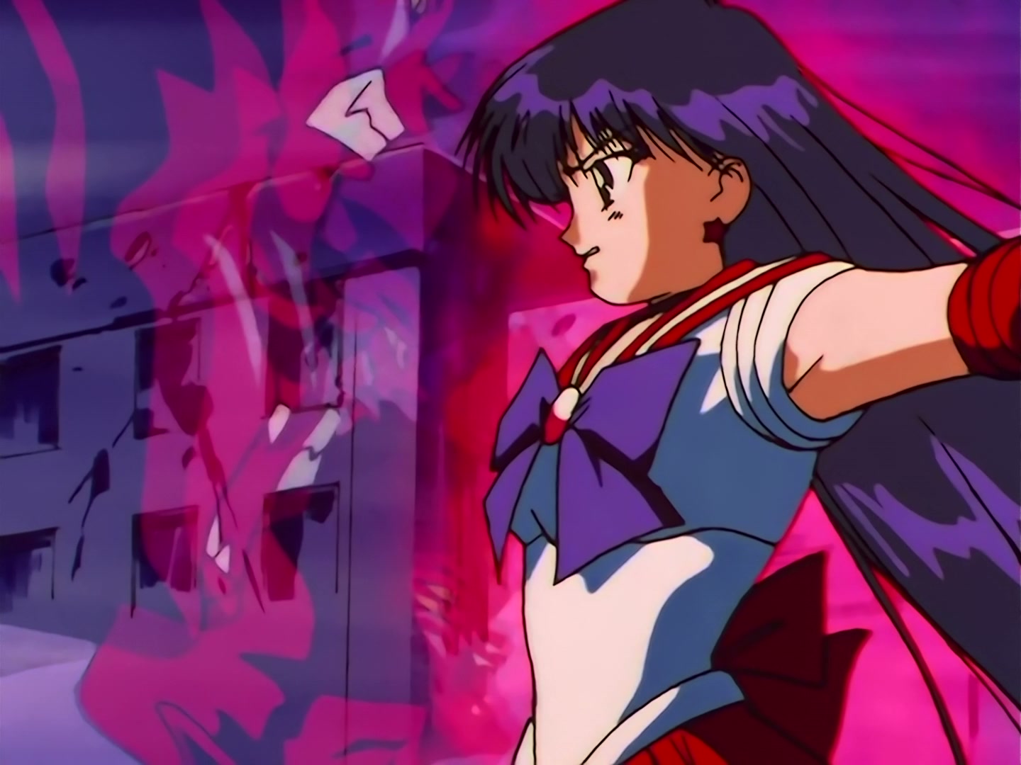 Sailor Moon Ep 125: The Shining Shooting Star: Saturn and the Messiah @ 00:09:43