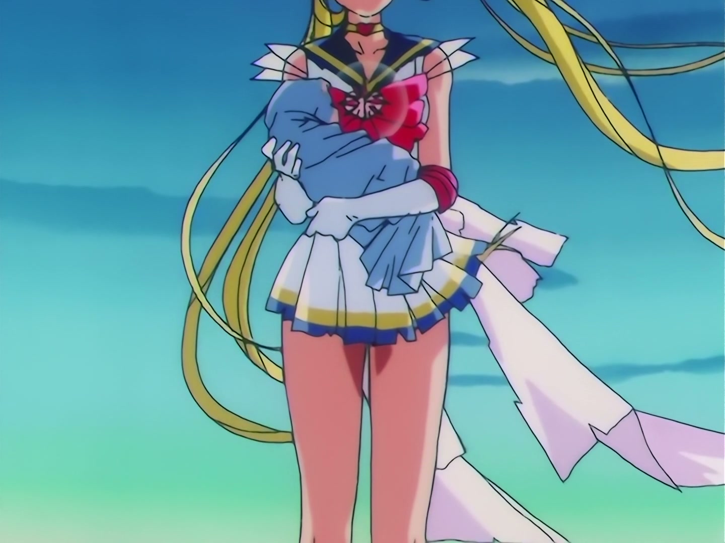 Sailor Moon Ep 125: The Shining Shooting Star: Saturn and the Messiah @ 00:21:47
