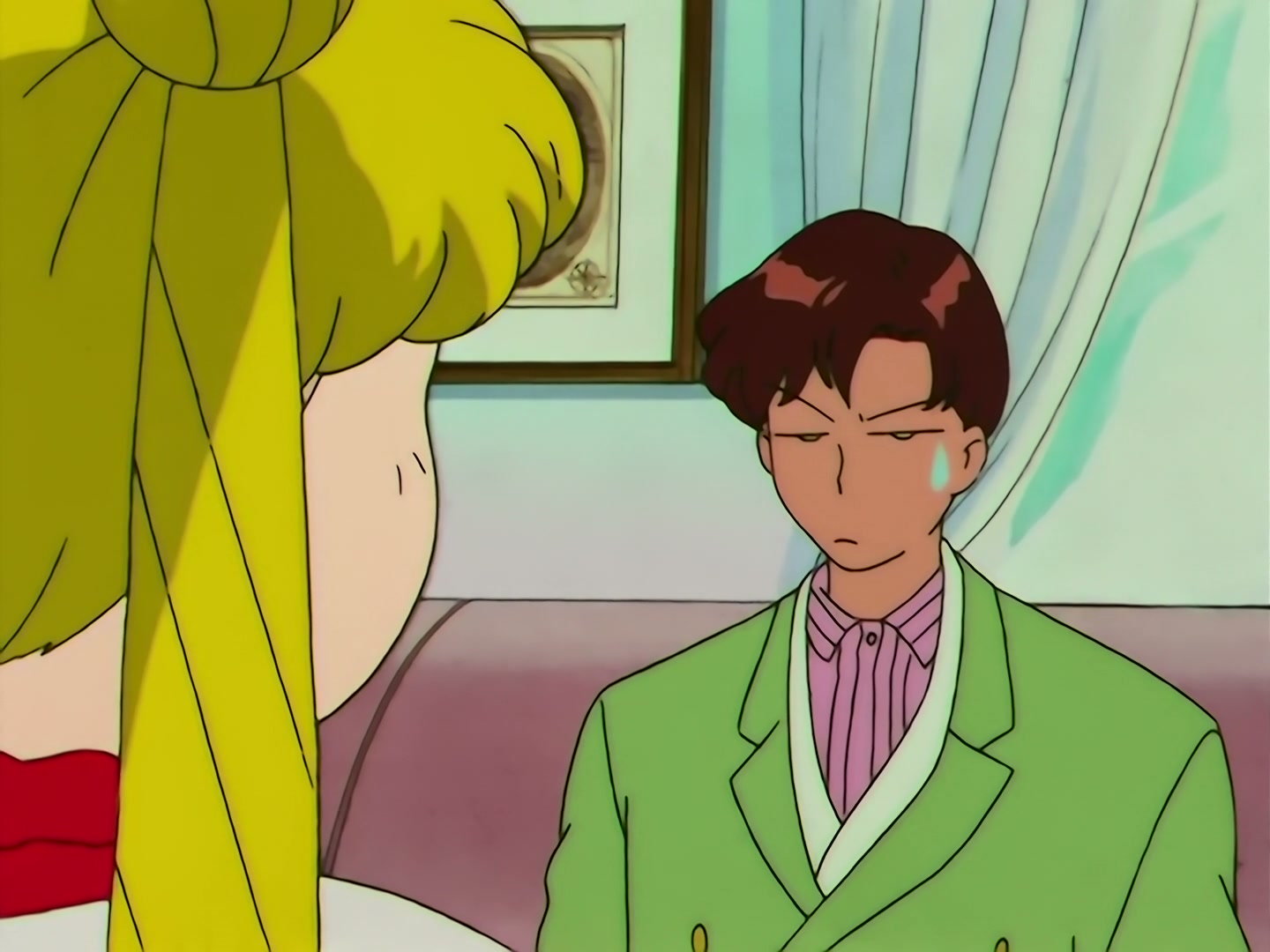 Sailor Moon Ep 132: The Perfect Couple: Usagi and Mamoru's Love @ 00:05:33