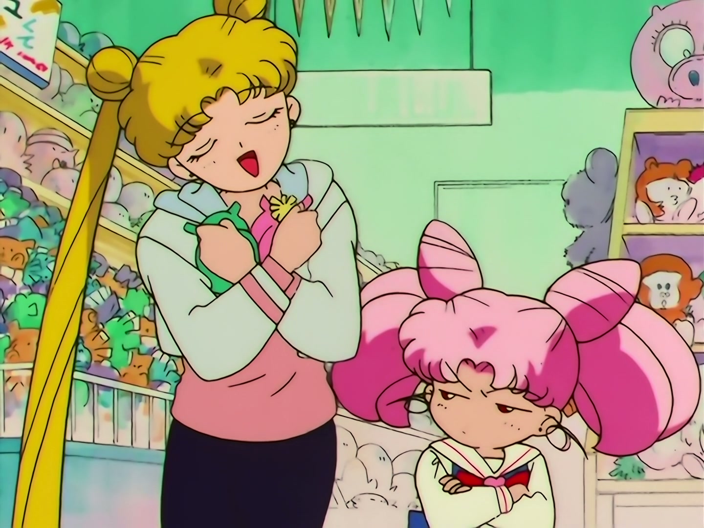 Sailor Moon Ep 132: The Perfect Couple: Usagi and Mamoru's Love @ 00:07:38