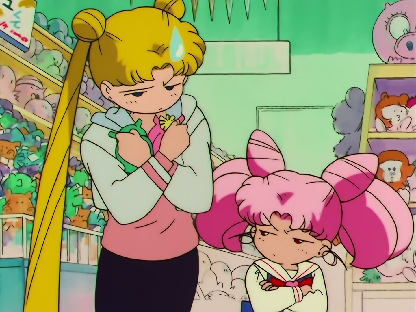 Sailor Moon Ep 132: The Perfect Couple: Usagi and Mamoru's Love @ 00:07:46