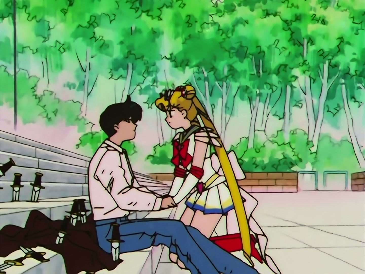 Sailor Moon Ep 132: The Perfect Couple: Usagi and Mamoru's Love @ 00:20:41