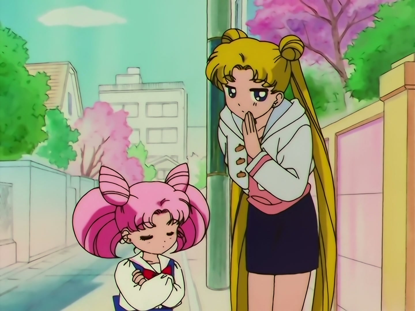 Sailor Moon Ep 133: Artemis is Cheating? Enter the Mysterious Kitten @ 00:04:12