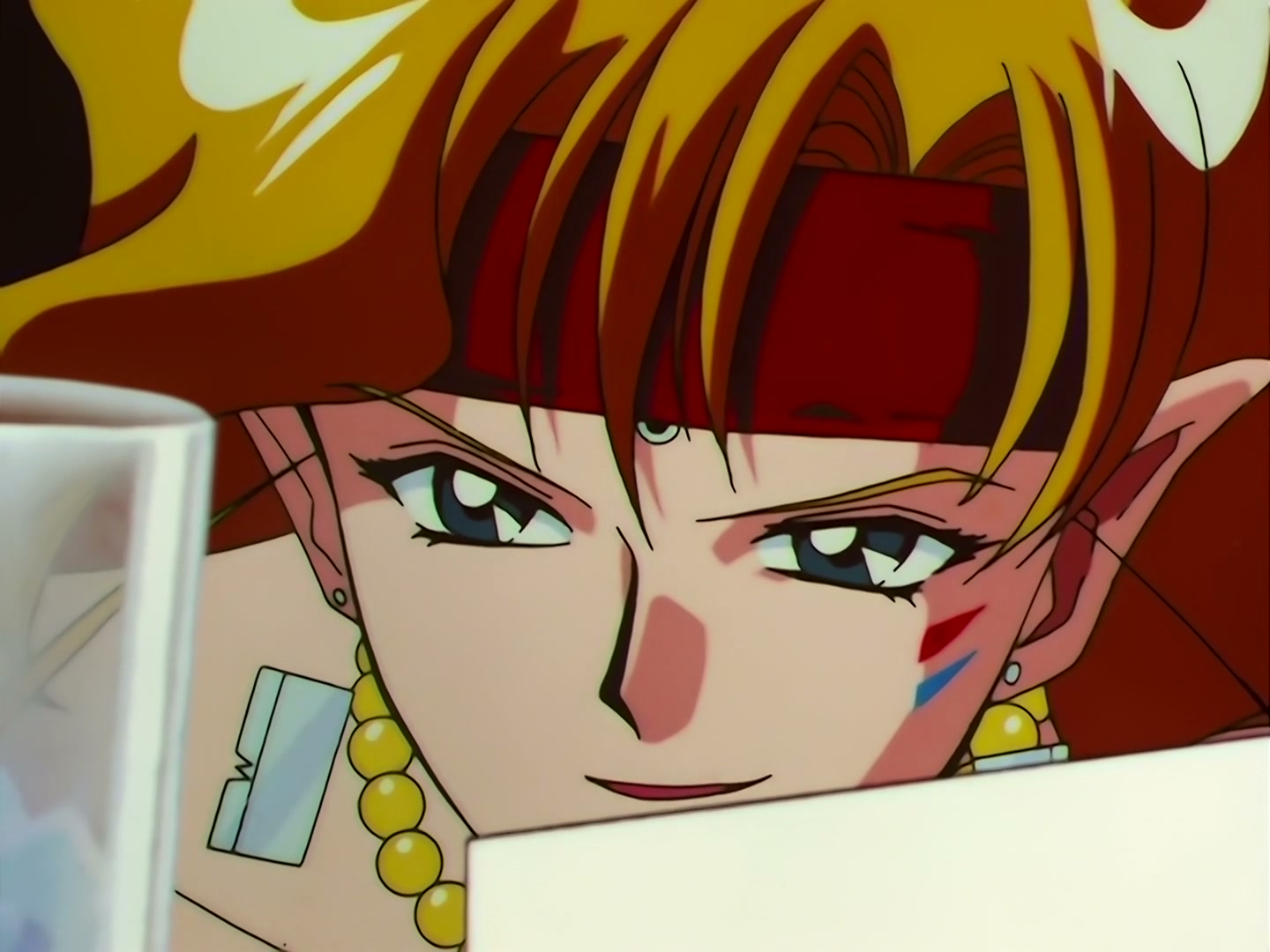 Sailor Moon Ep 133: Artemis is Cheating? Enter the Mysterious Kitten @ 00:07:38