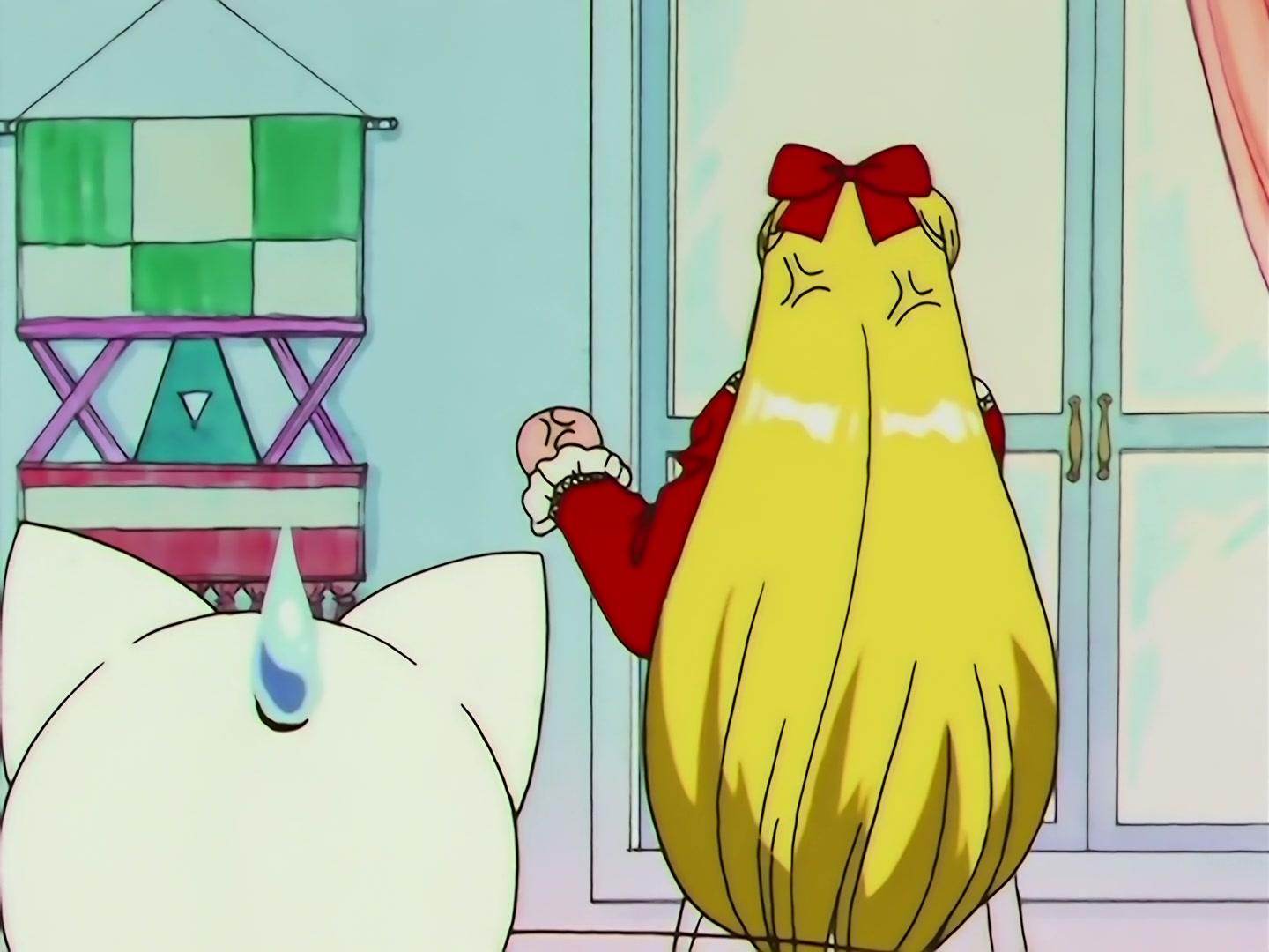 Sailor Moon Ep 133: Artemis is Cheating? Enter the Mysterious Kitten @ 00:09:25