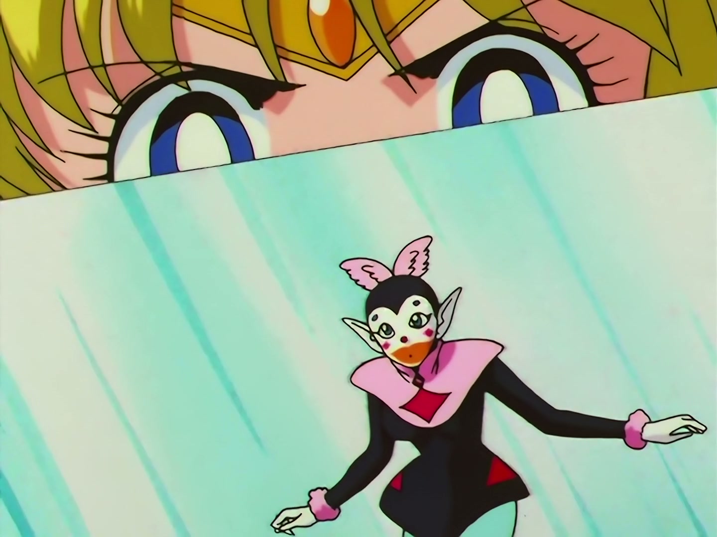 Sailor Moon Ep 133: Artemis is Cheating? Enter the Mysterious Kitten @ 00:14:46
