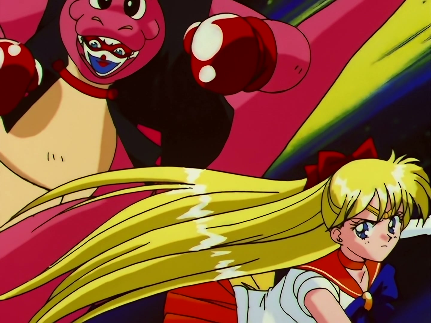 Sailor Moon Ep 133: Artemis is Cheating? Enter the Mysterious Kitten @ 00:15:15