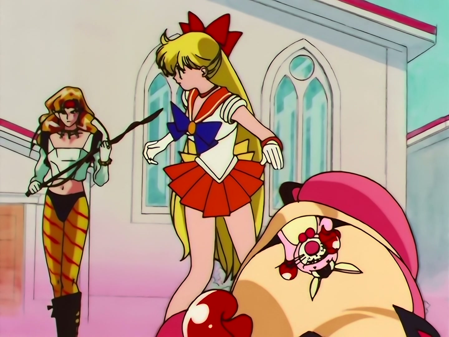 Sailor Moon Ep 133: Artemis is Cheating? Enter the Mysterious Kitten @ 00:16:20