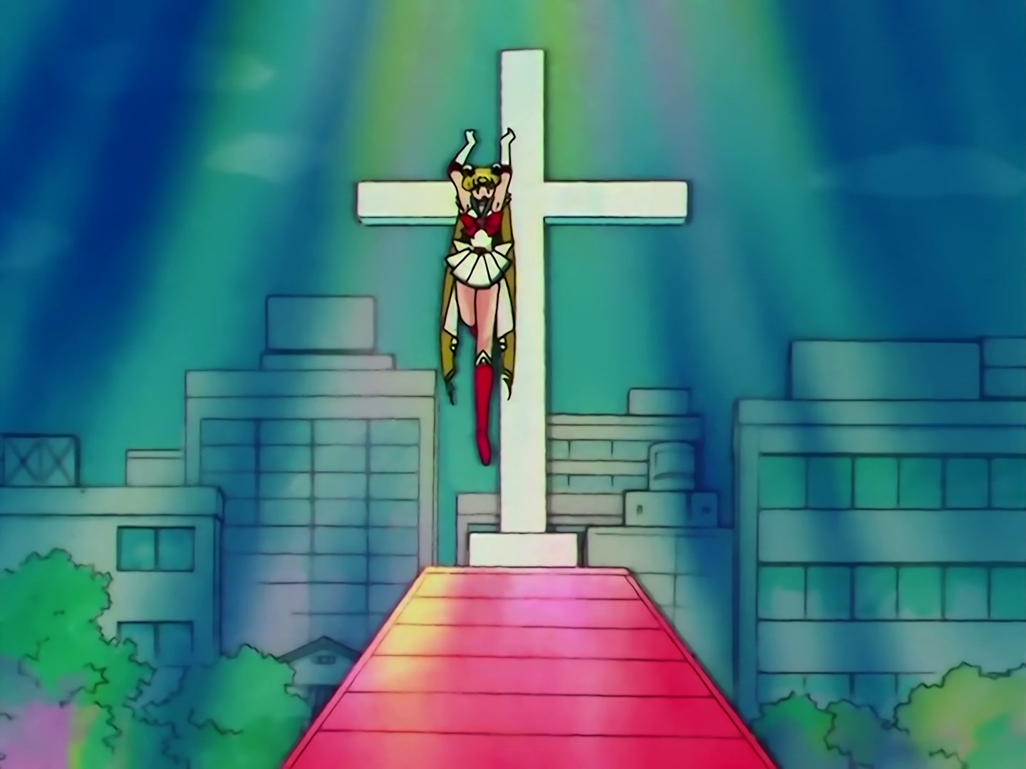 Sailor Moon Ep 133: Artemis is Cheating? Enter the Mysterious Kitten @ 00:17:28