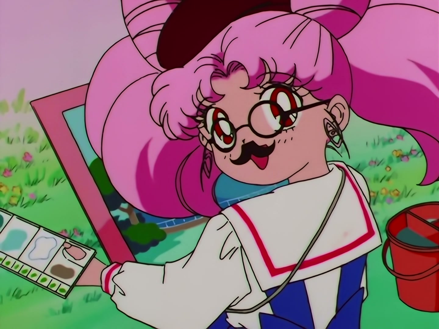 Sailor Moon Ep 135: Connecting Hearts: Chibiusa and Pegasus @ 00:05:55