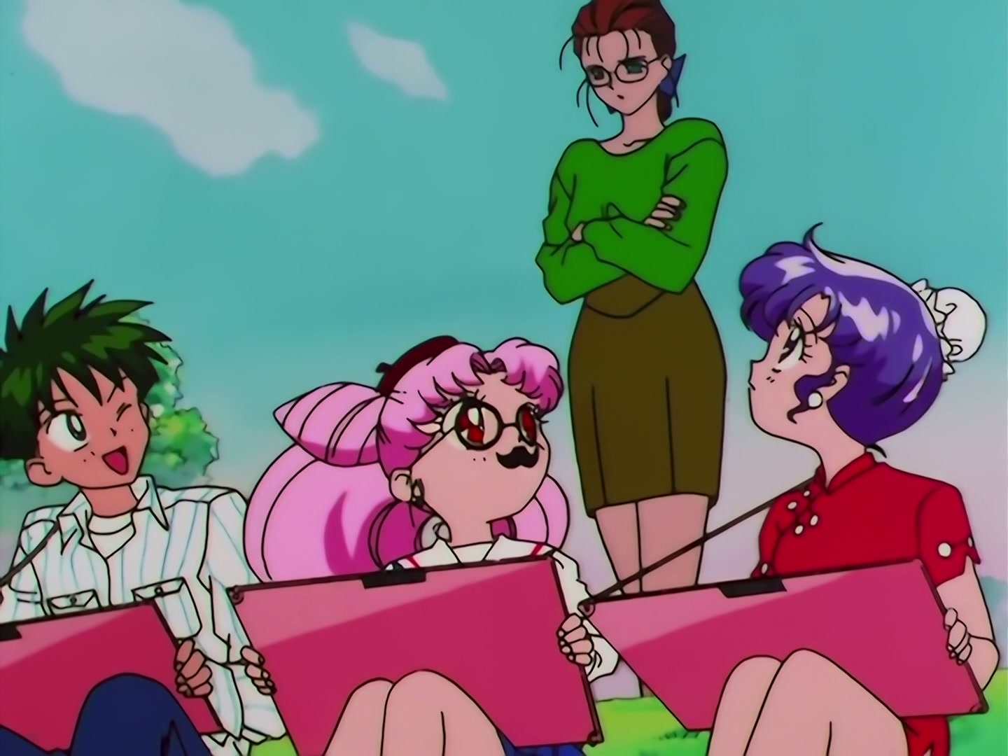 Sailor Moon Ep 135: Connecting Hearts: Chibiusa and Pegasus @ 00:06:46