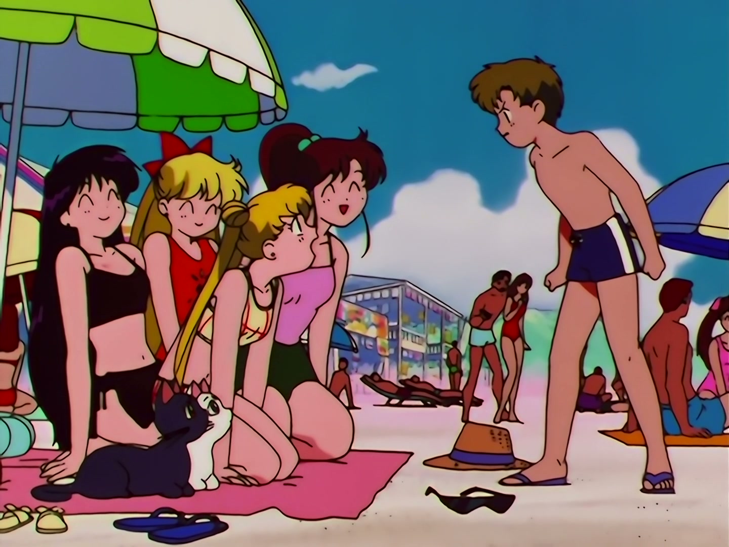 Sailor Moon Ep 144: Shining Summer Days: Ami Under the Sea-Breeze @ 00:03:29